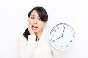 ミスが出るのは慣れたとき。